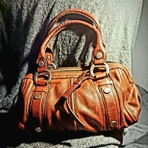 Fossil Satchel Genuine Leather Hand-bag